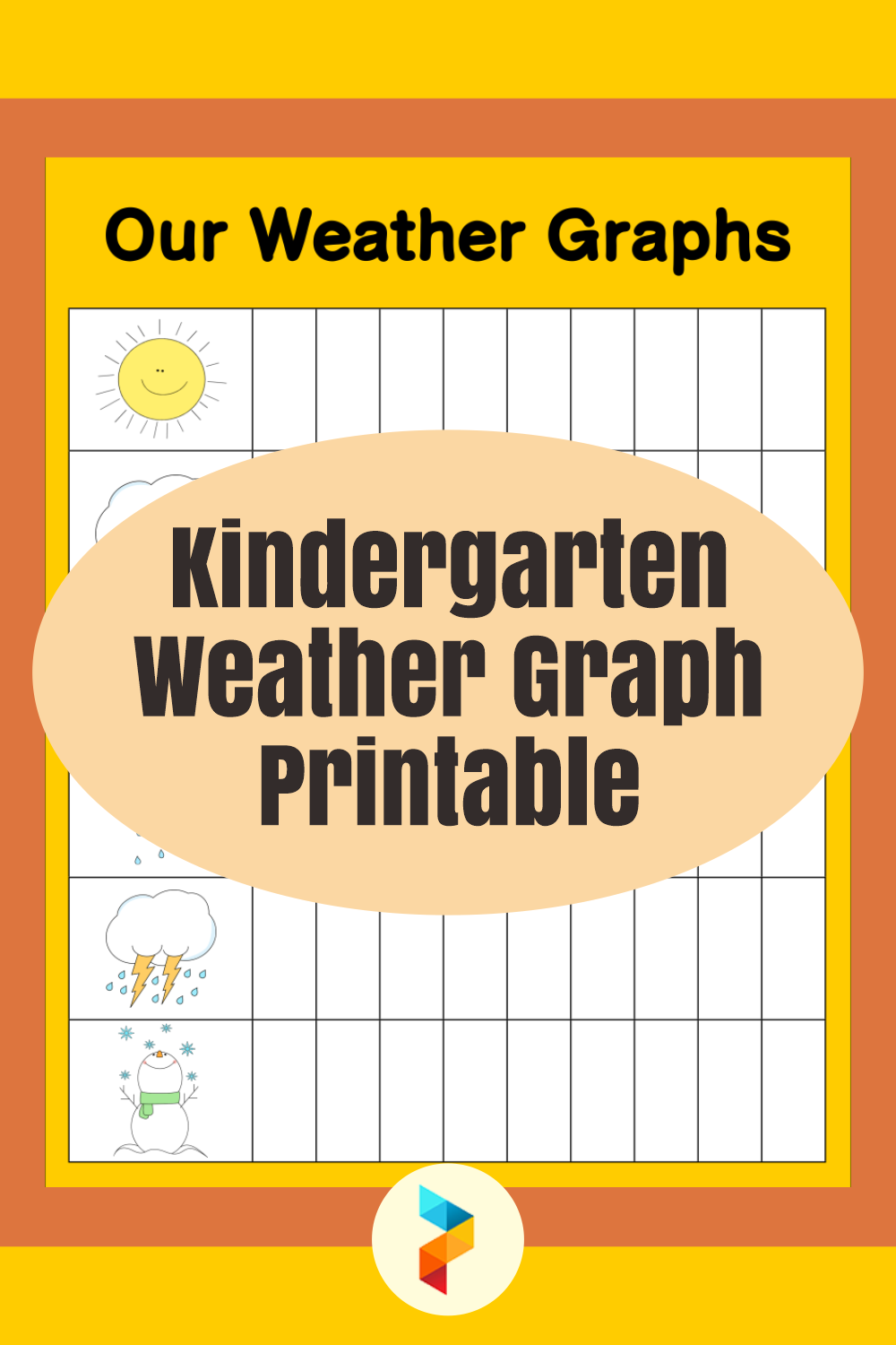 Kindergarten Weather Graph Printable
