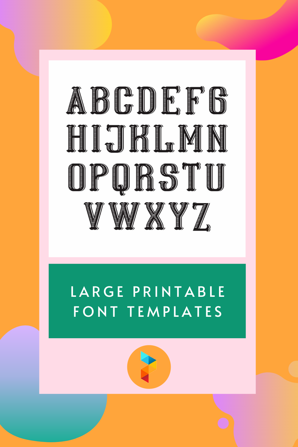 10 Best Large Printable Font Templates PDF for Free at Printablee