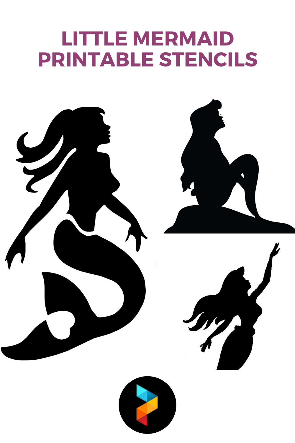 Little Mermaid Stencils