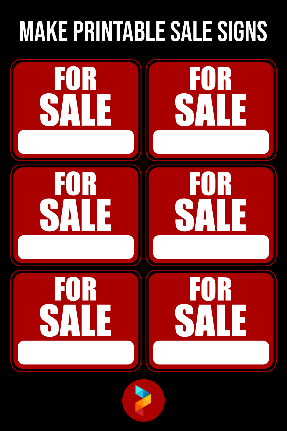 Make Printable Sale Signs