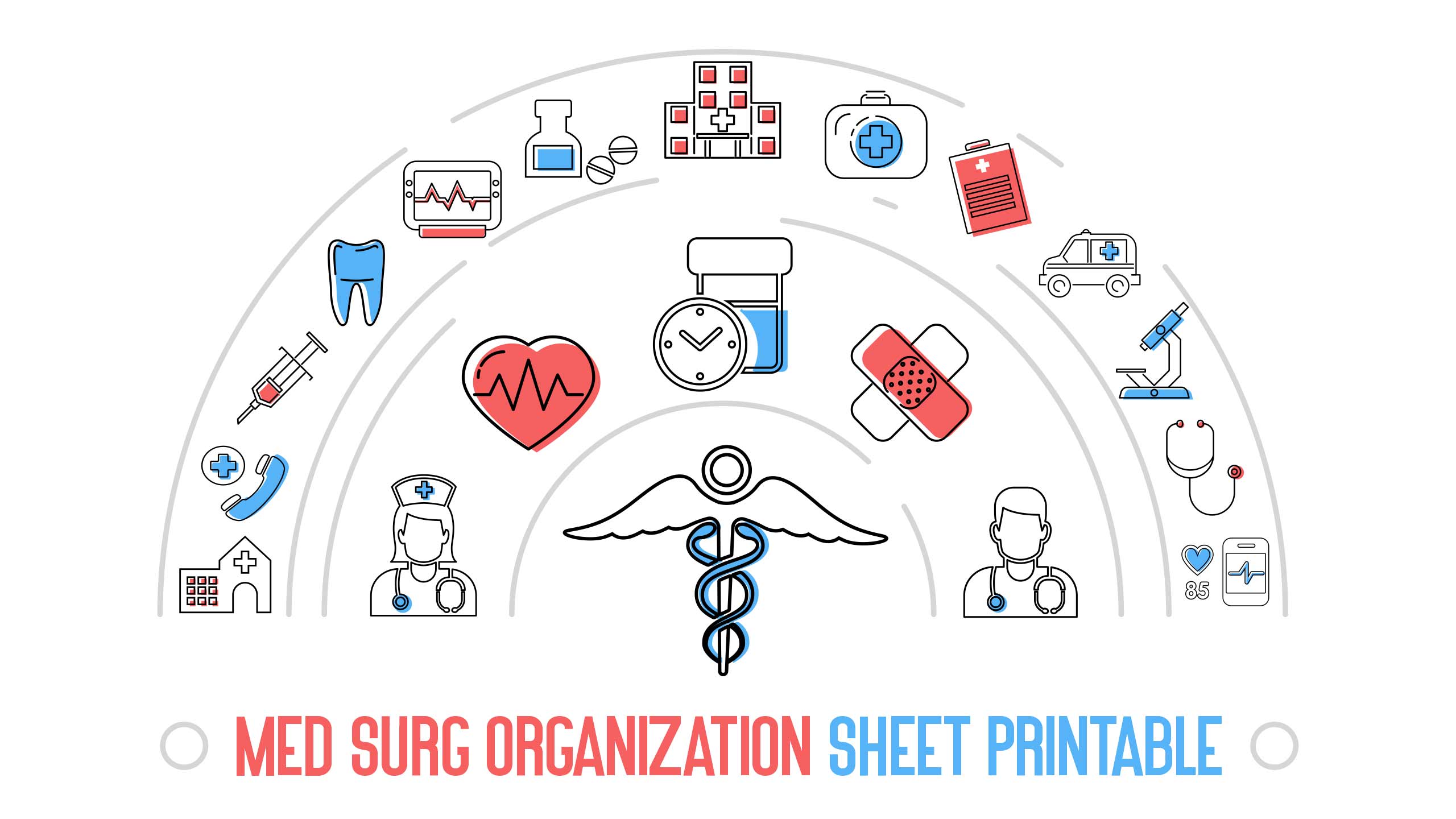 Med Surg Organization Sheet Printable