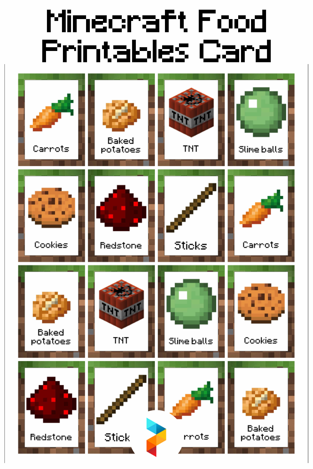 minecraft food list