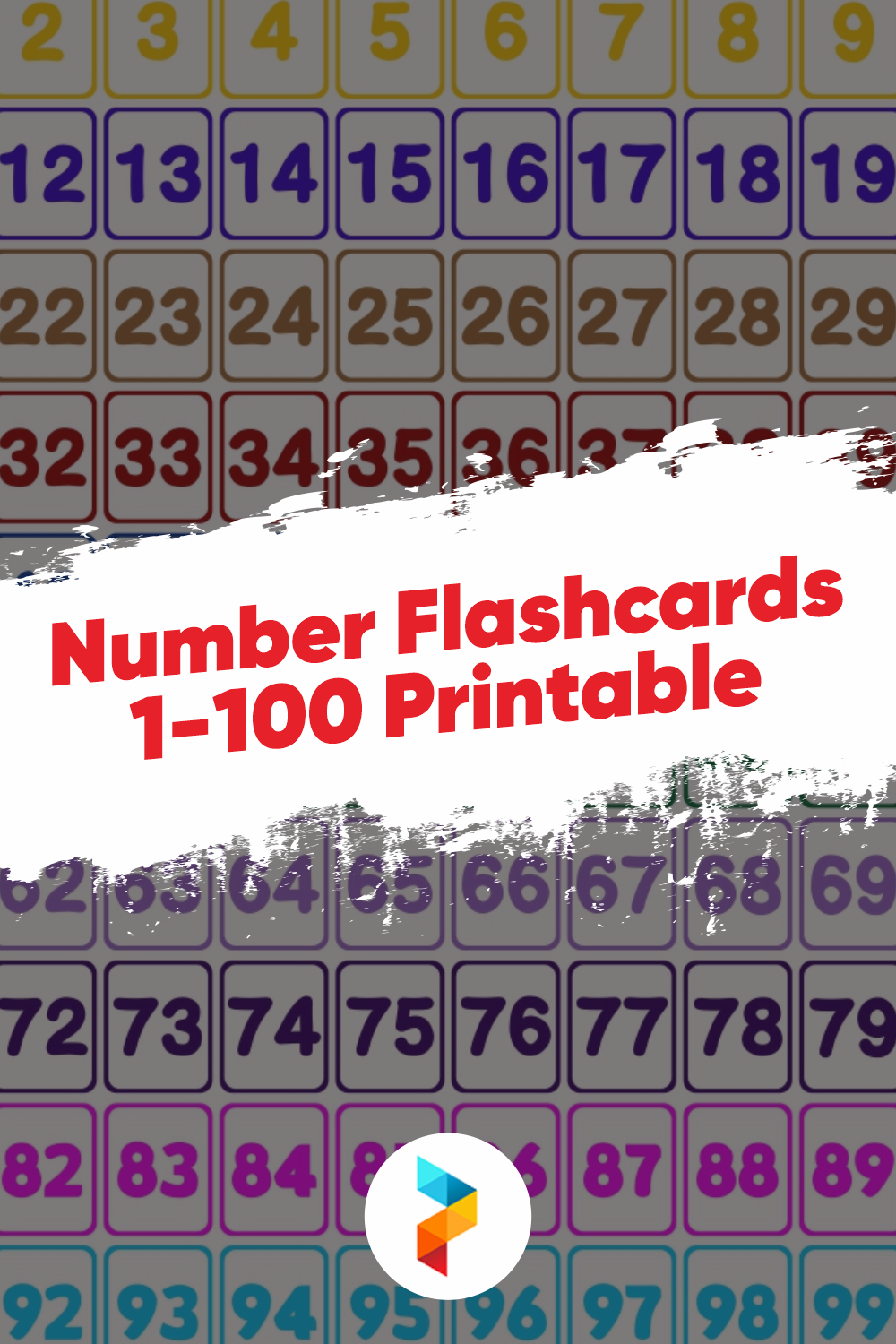 Number Flashcards 1 100 Printable