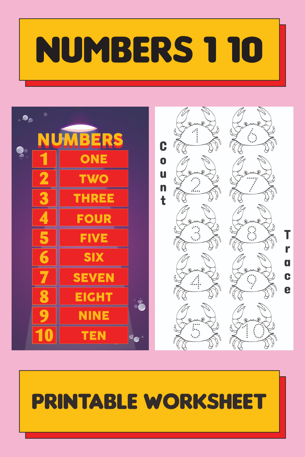 Number to Words - Number to words 1 to 10 Learn how to the number words  from 1-10: one, two, three, four, five, six, seven, eight, nine, ten.   #financial #learn #12