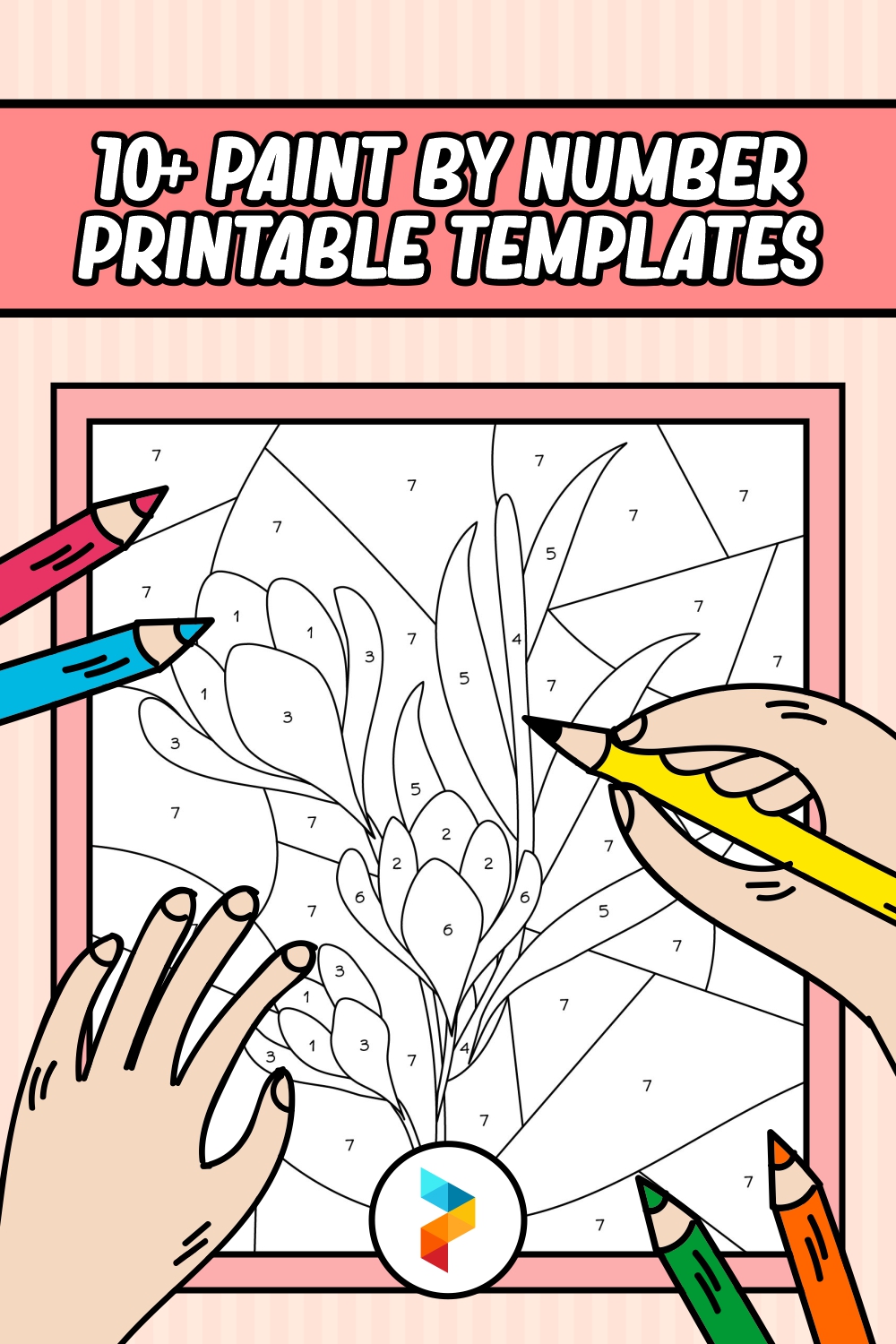 Paint By Number Printable Templates