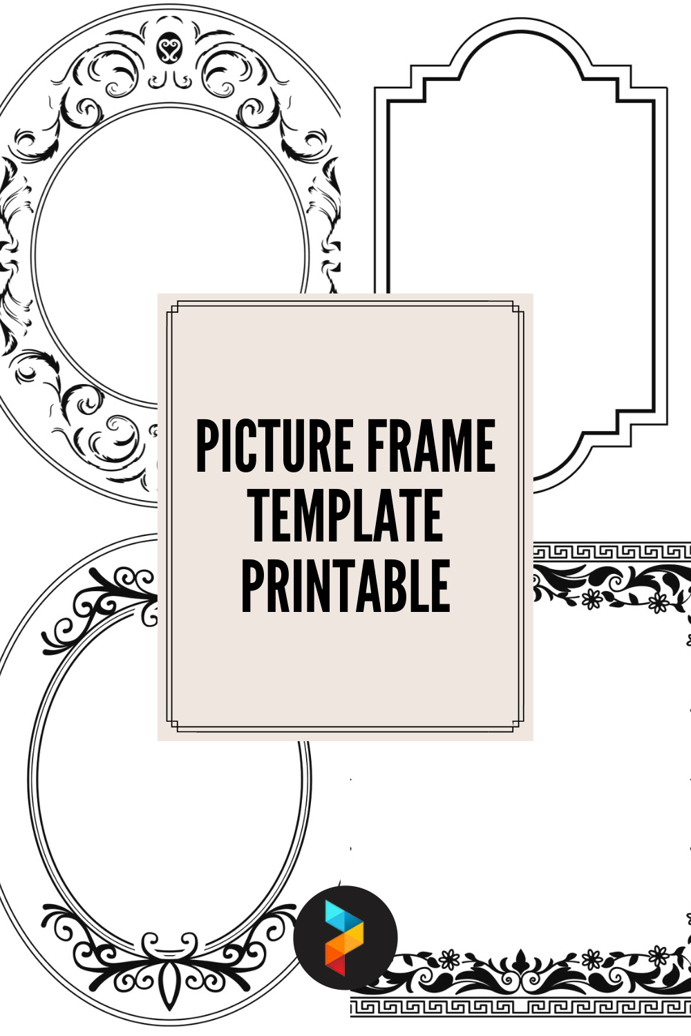 Picture Frame Template Printable
