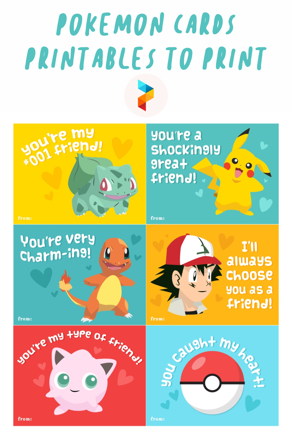 Pokemon Printables Cards