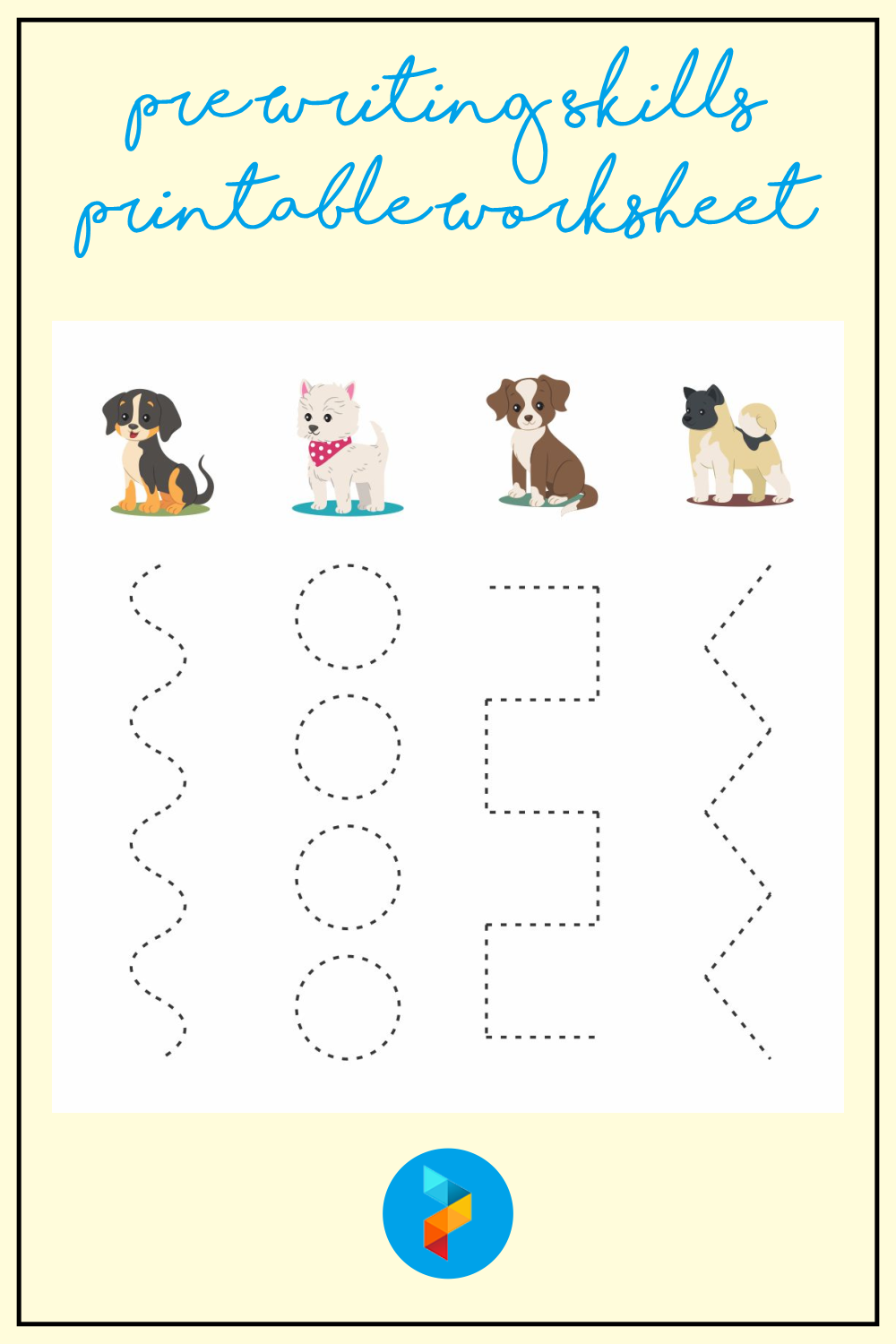 Pre Writing Practice Printables