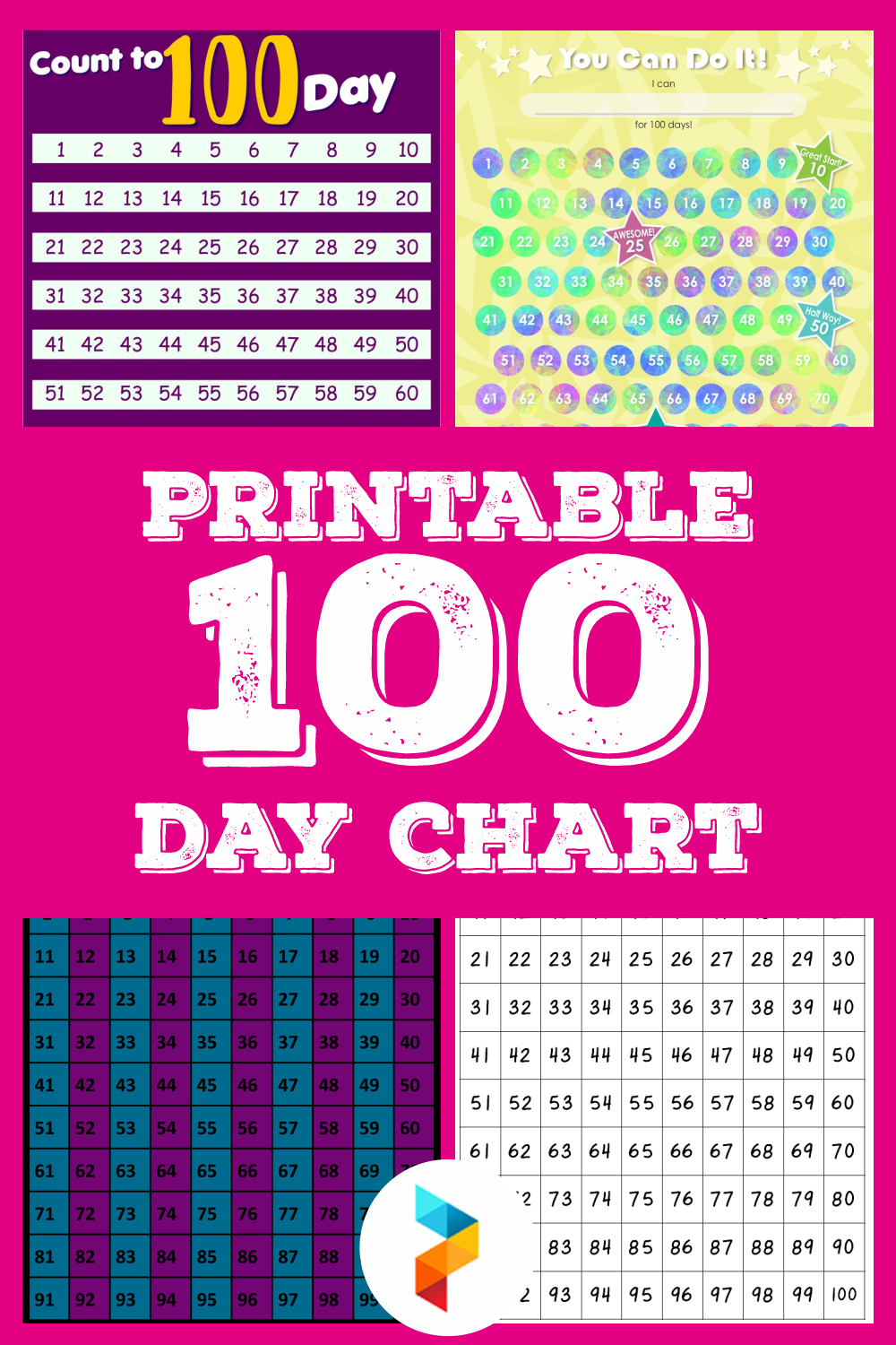 10 Best Printable 100 Day Chart PDF For Free At Printablee