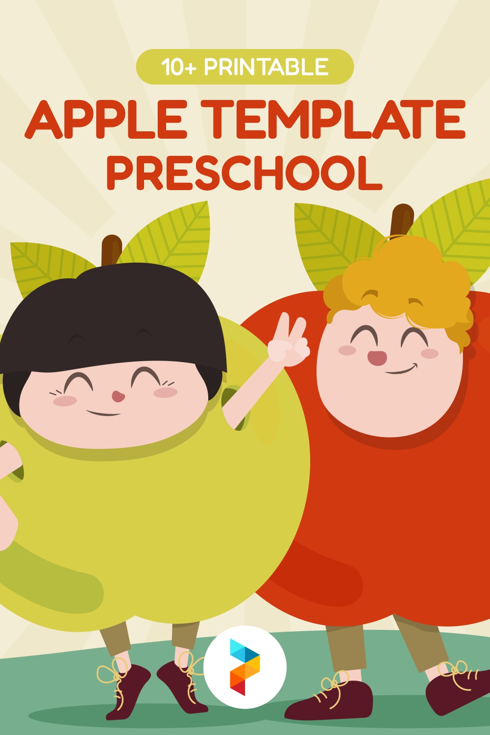 Apple Template Preschool
