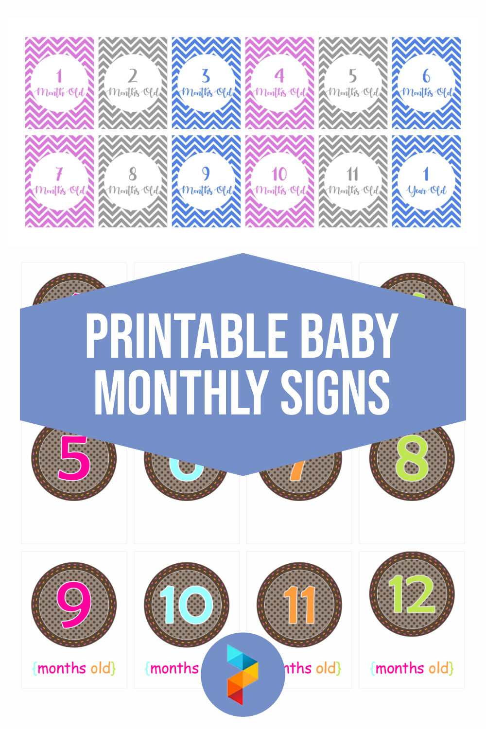 Printable Baby Monthly Signs