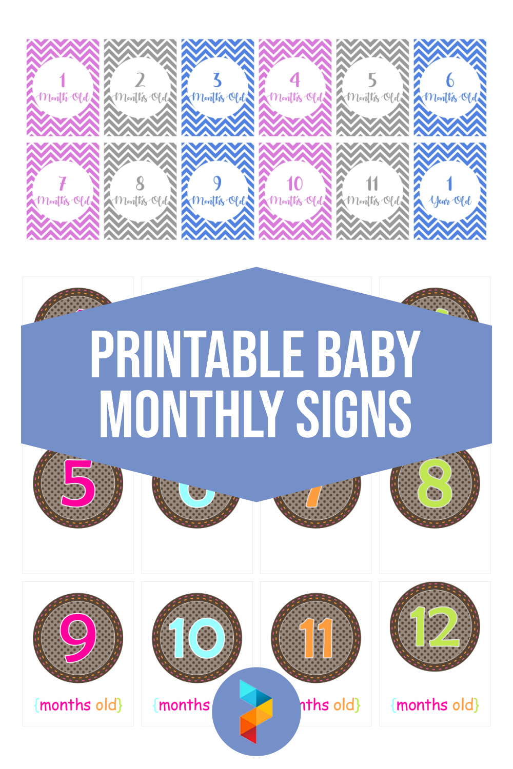 Free Baby Monthly Signs