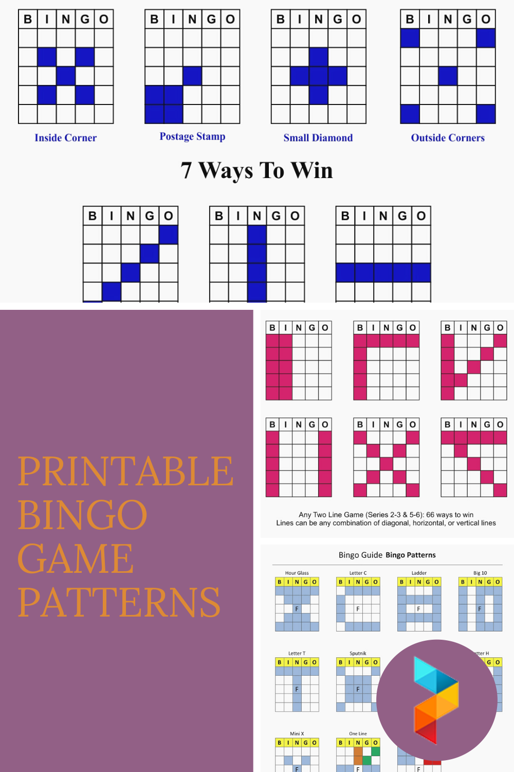 Bingo Game Patterns