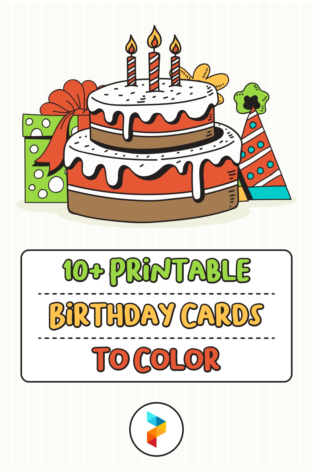 Printable Birthday Cards To Color