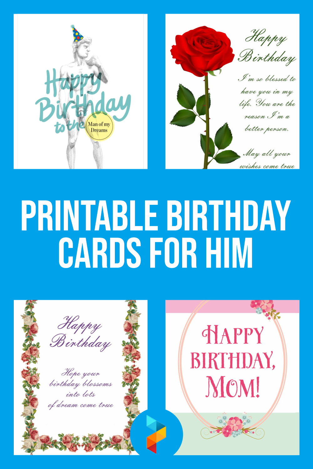 10 Best Printable Birthday Cards For Him Printablee