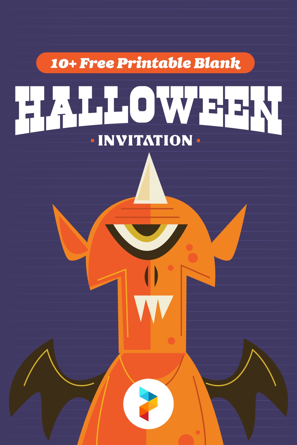 Blank Halloween Invitations