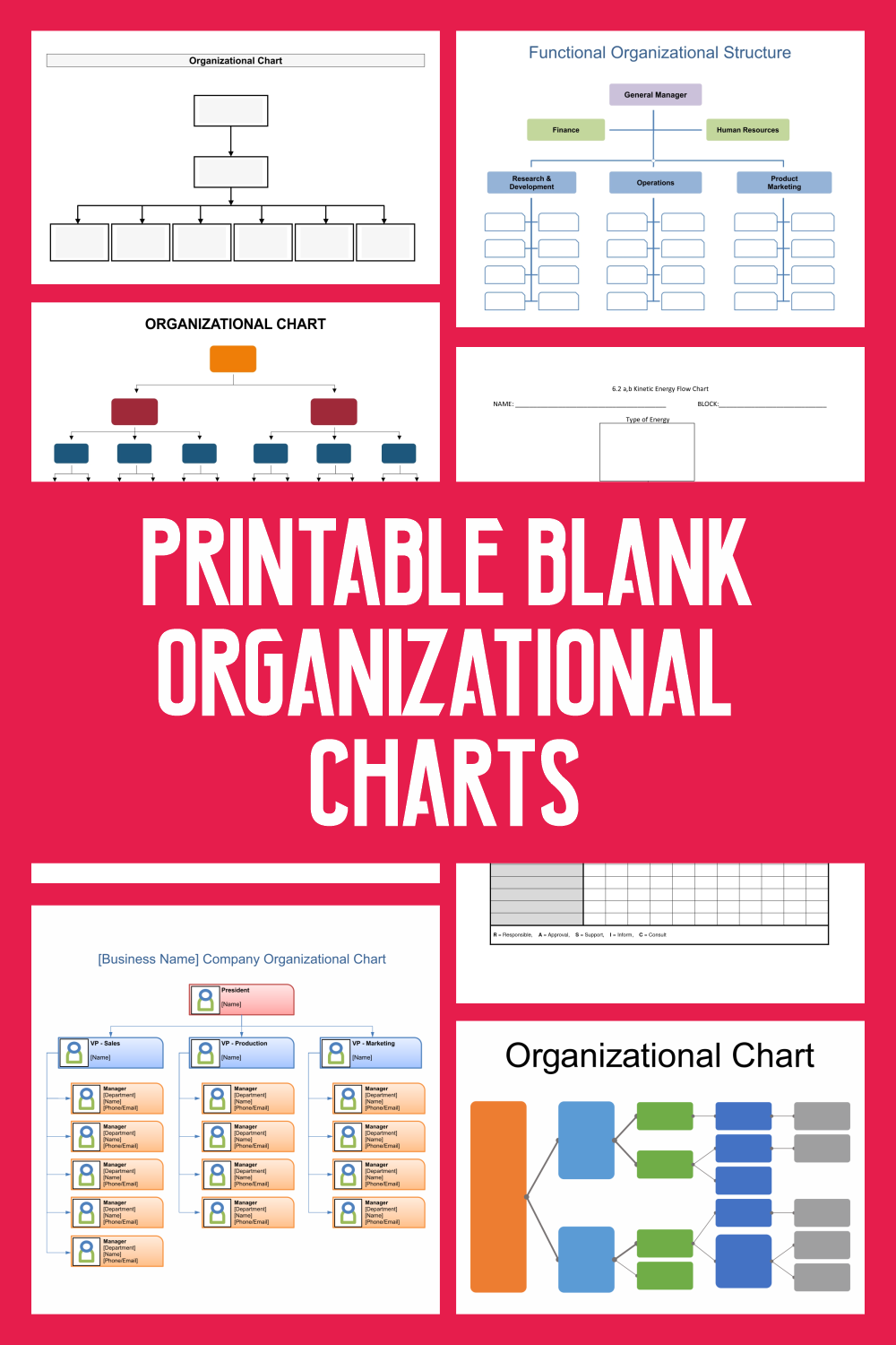 13 Best Free Printable Blank Organizational Charts PDF For Free At Printablee