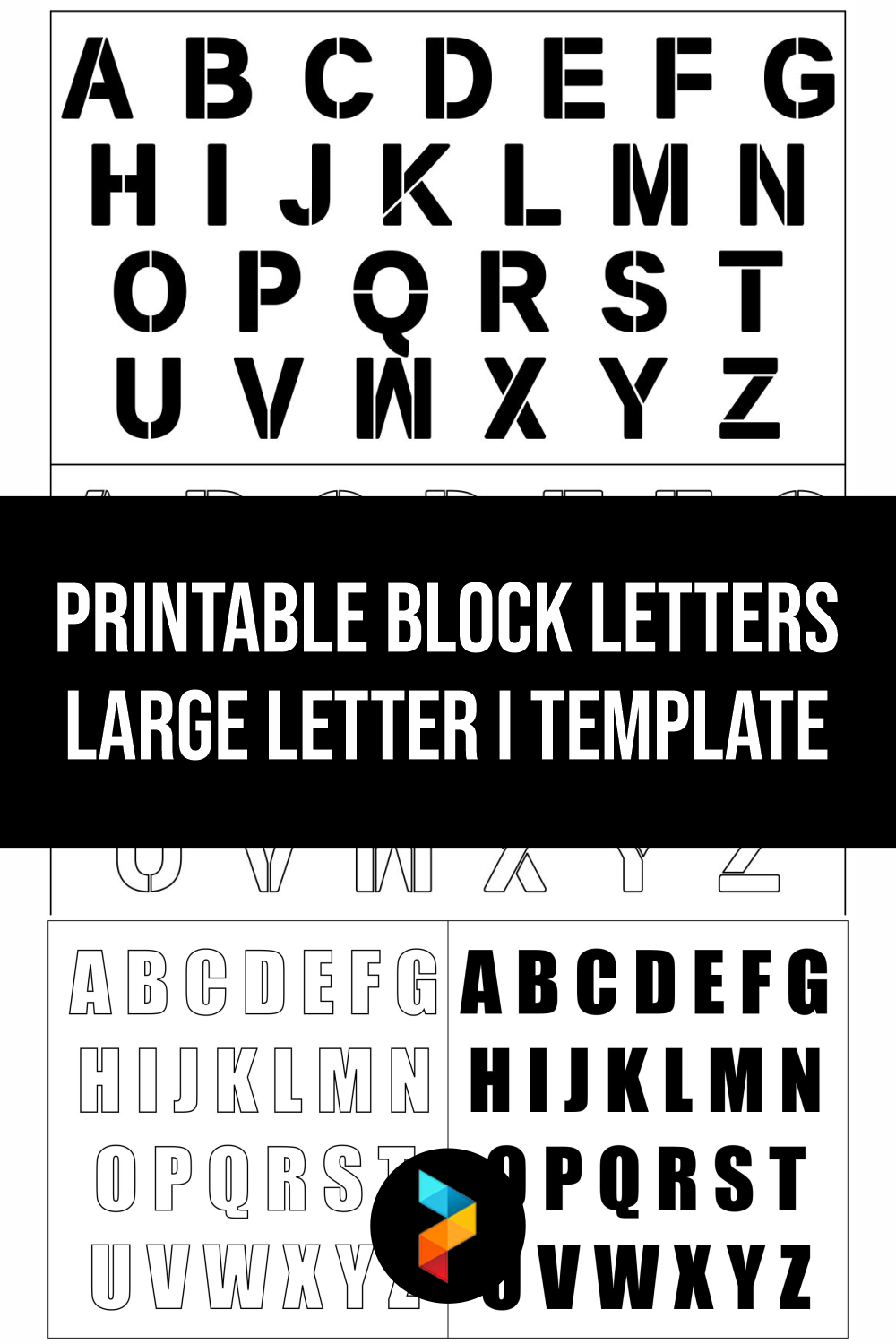 10 Best Printable Block Letters Large Letter I Template PDF for Free at