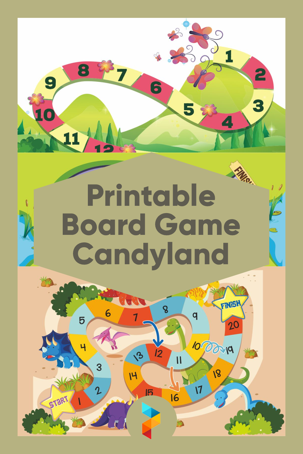 6 Best Free Printable Board Game Candyland - printablee.com