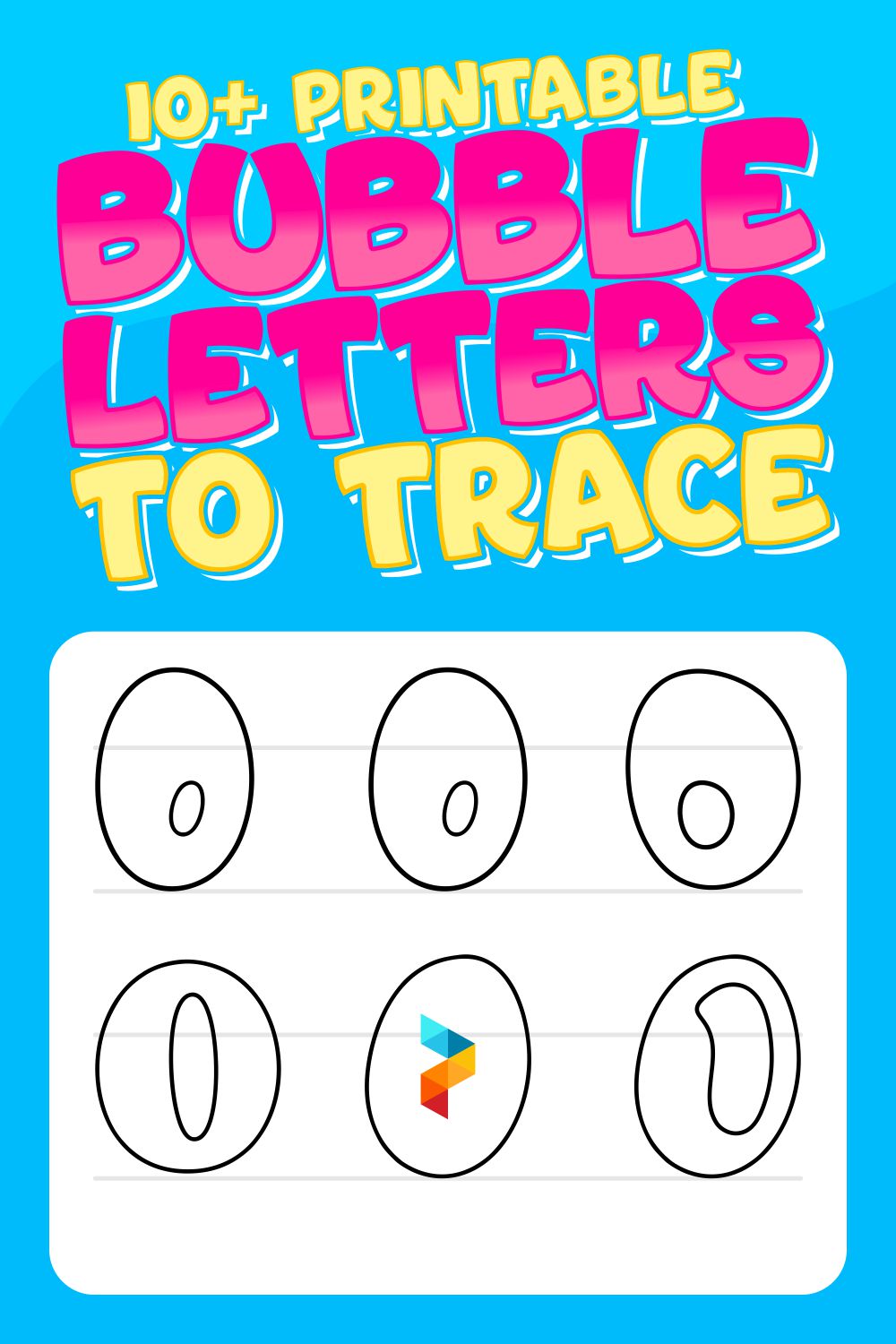 Printable Bubble Letters To Trace