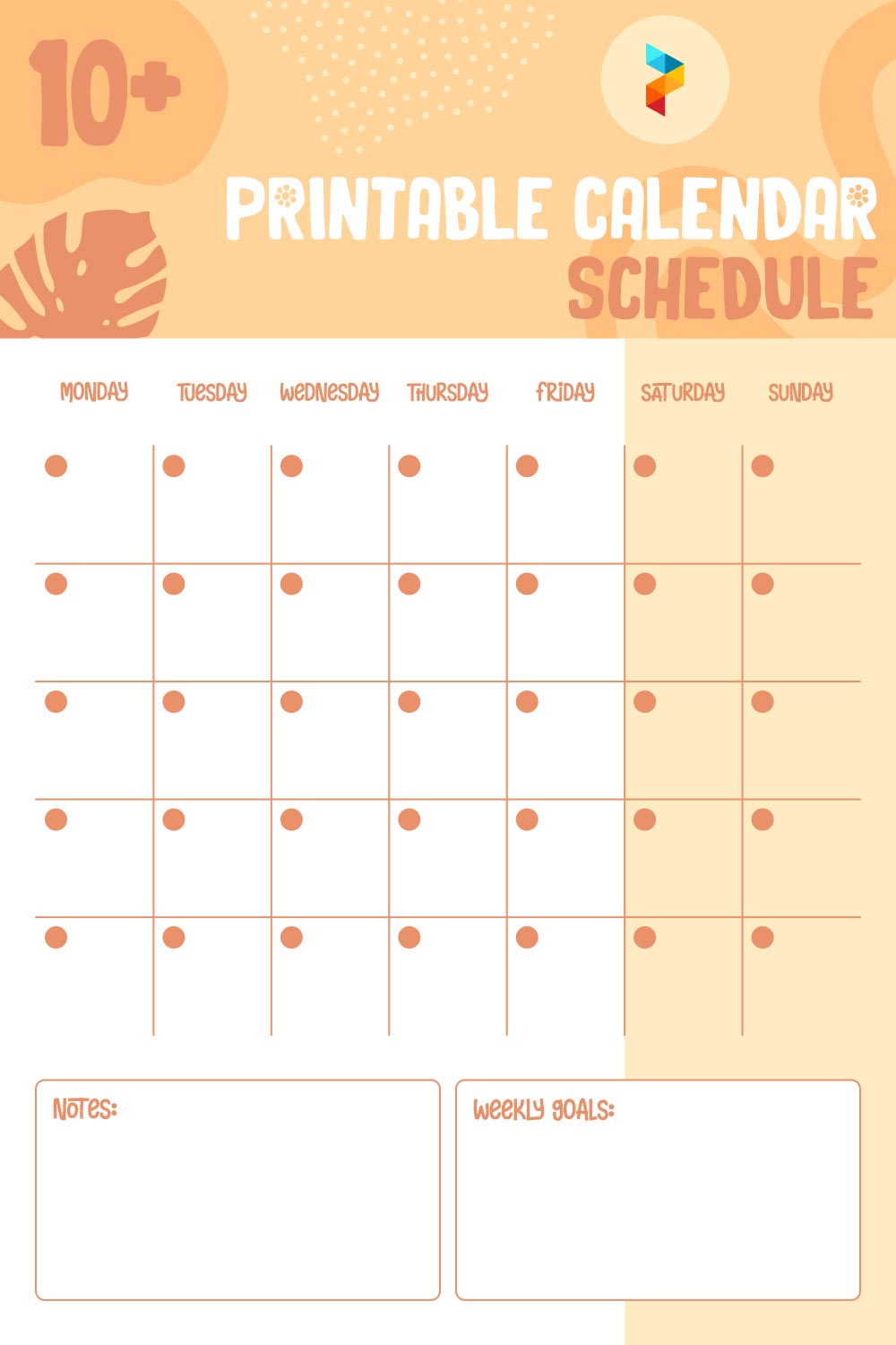 Printable Calendar Schedule
