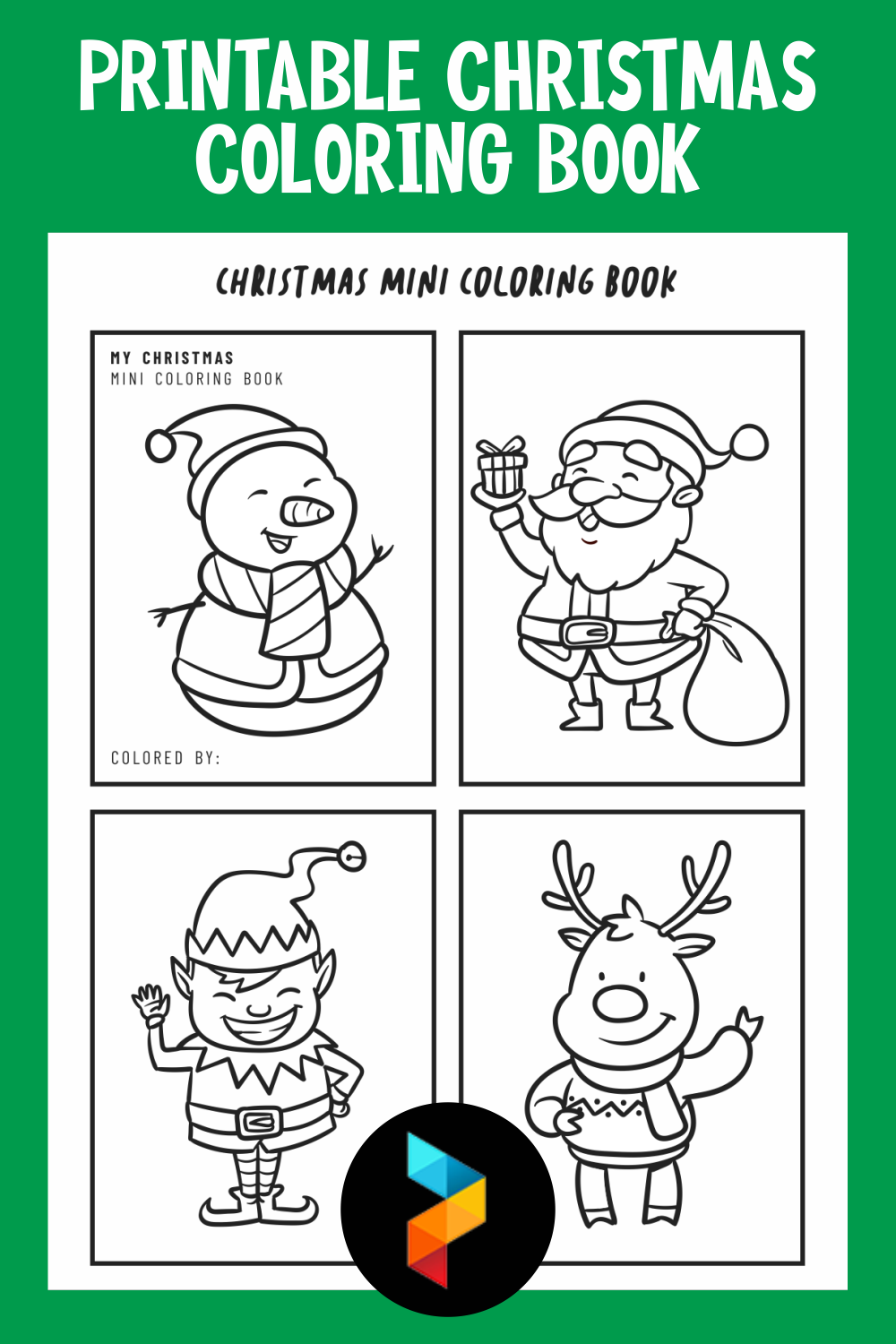 10 Best Free Printable Christmas Coloring Book