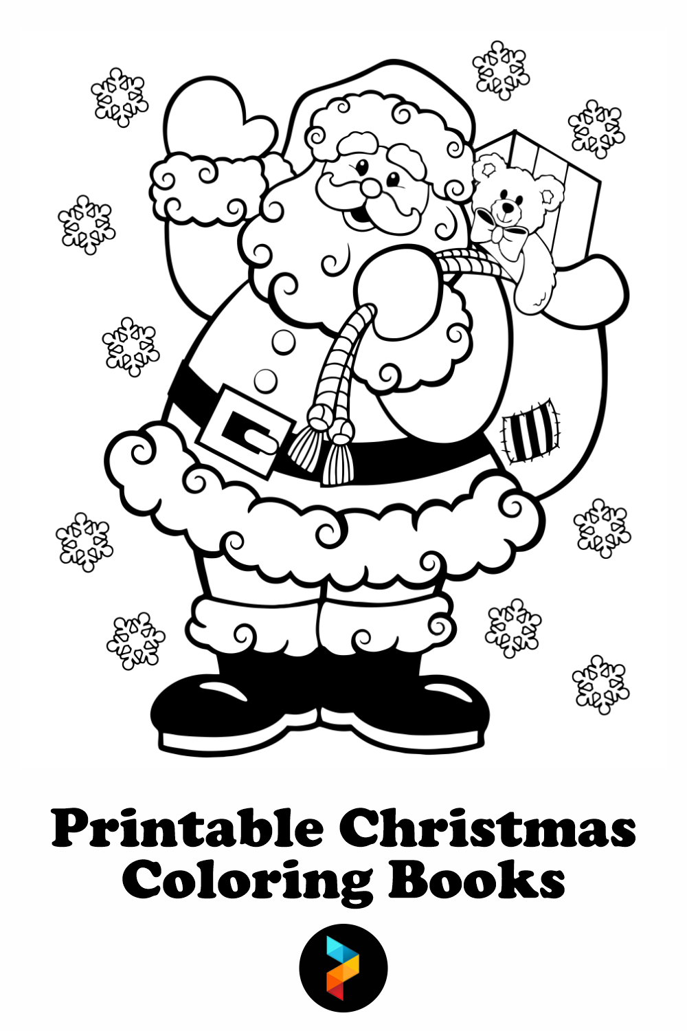 8 Best Printable Christmas Coloring Books - printablee.com