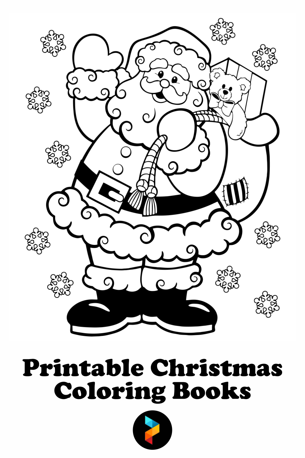 Christmas Coloring Books For Children Coloring Pages