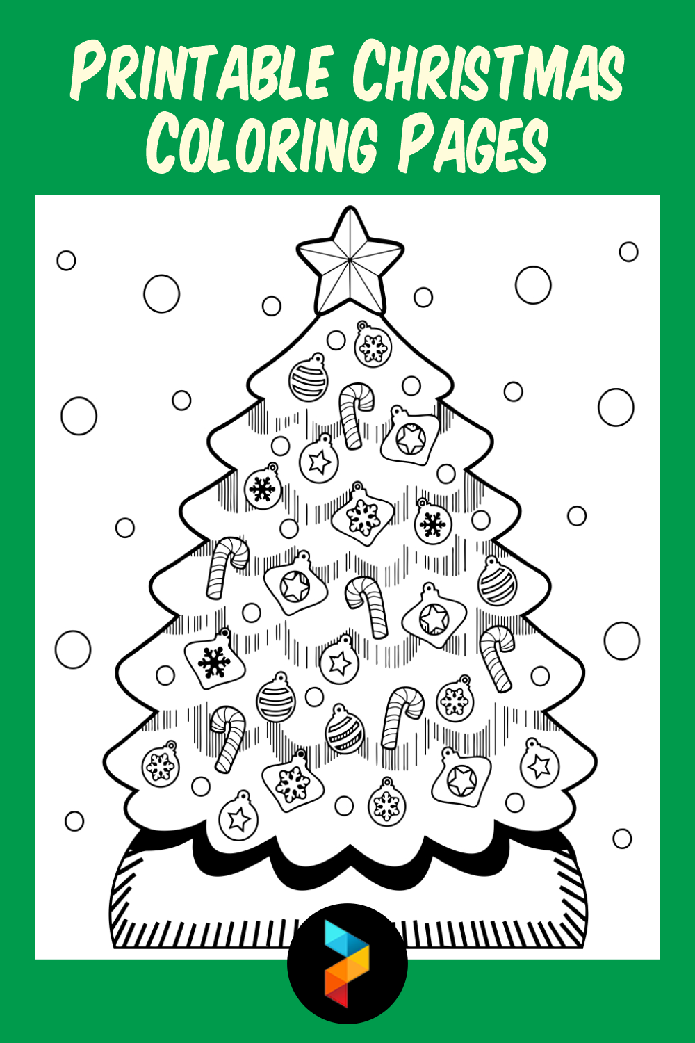 20 Best Free Printable Christmas Coloring Pages   printablee.com