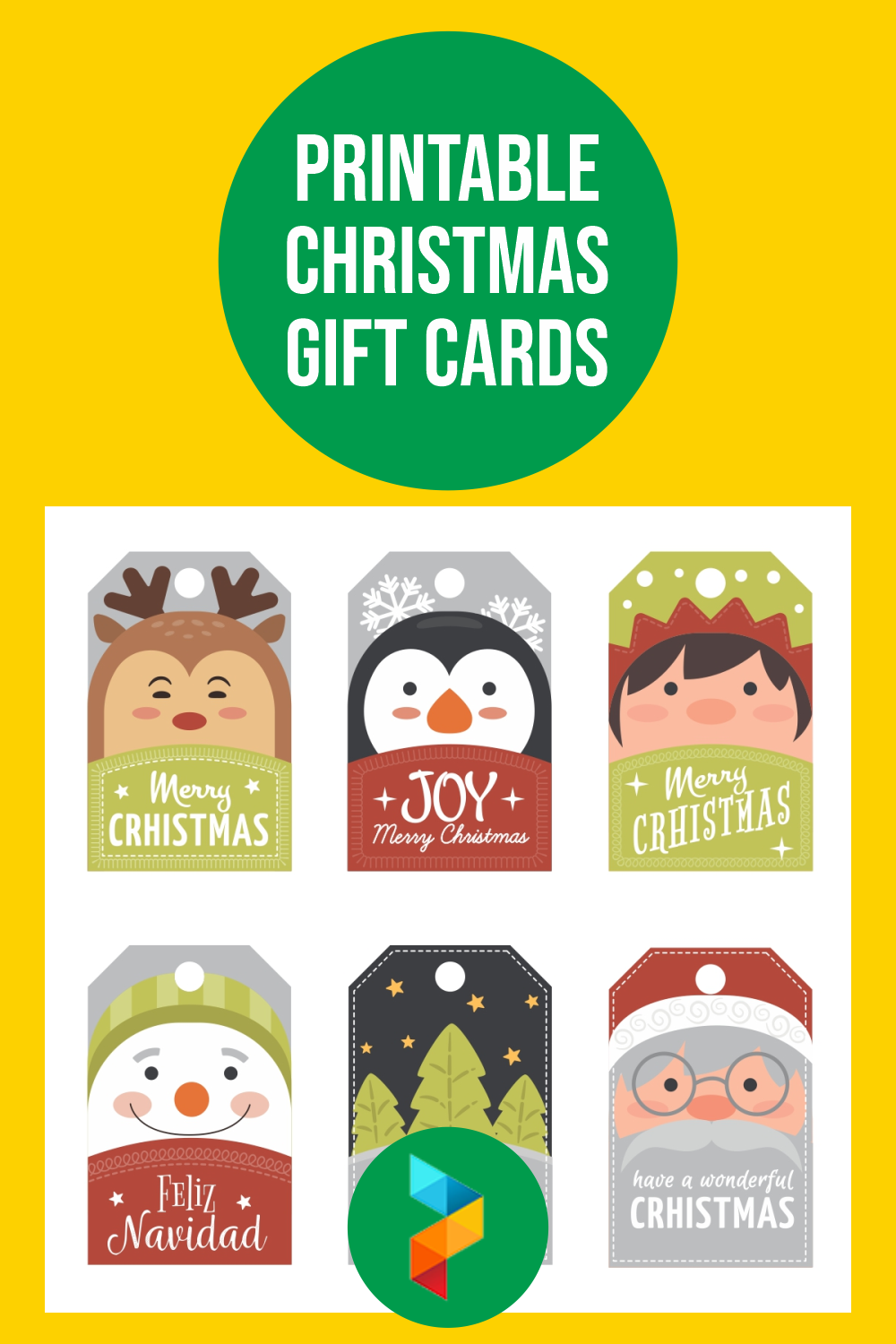 Printable Christmas Gift Cards