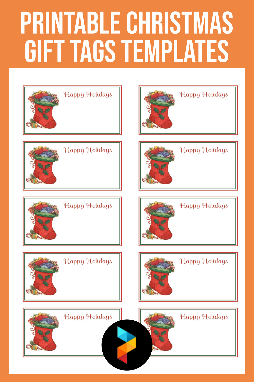 Christmas Gift Tags Templates