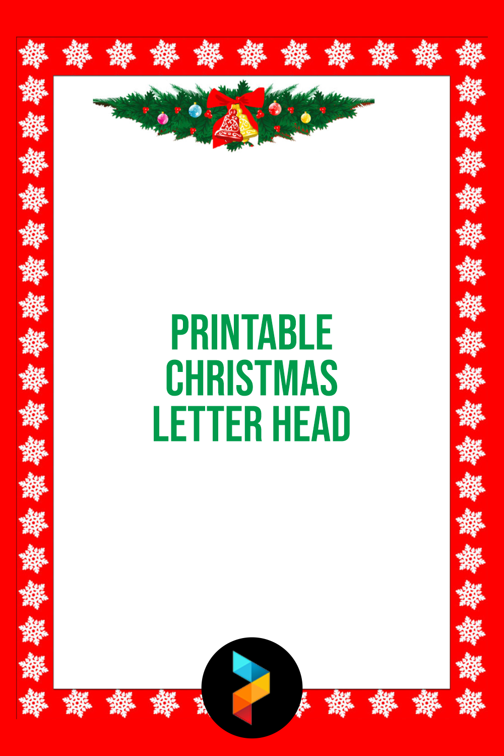 Printable Christmas Letter Head