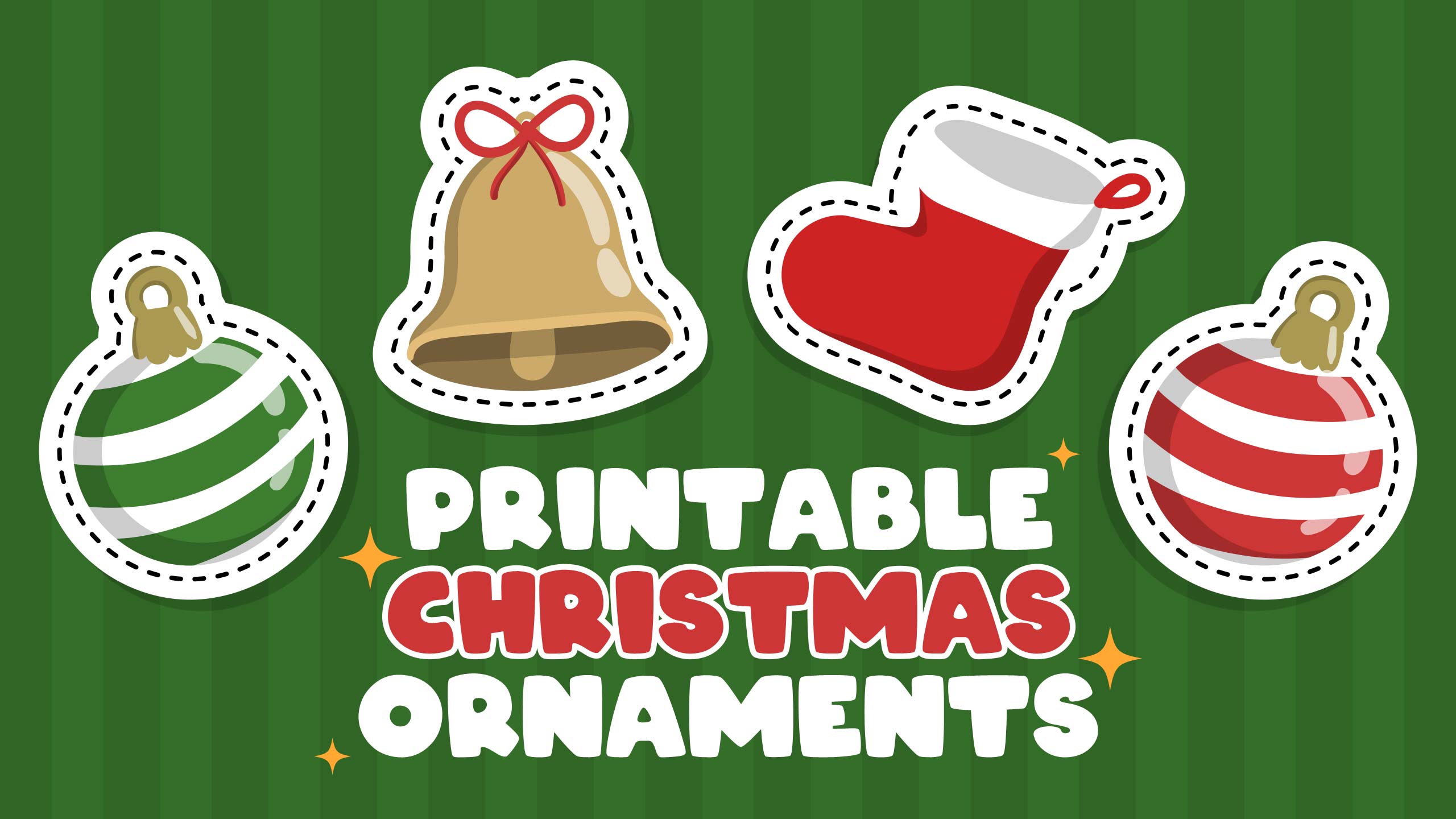 Printable Christmas Ornaments