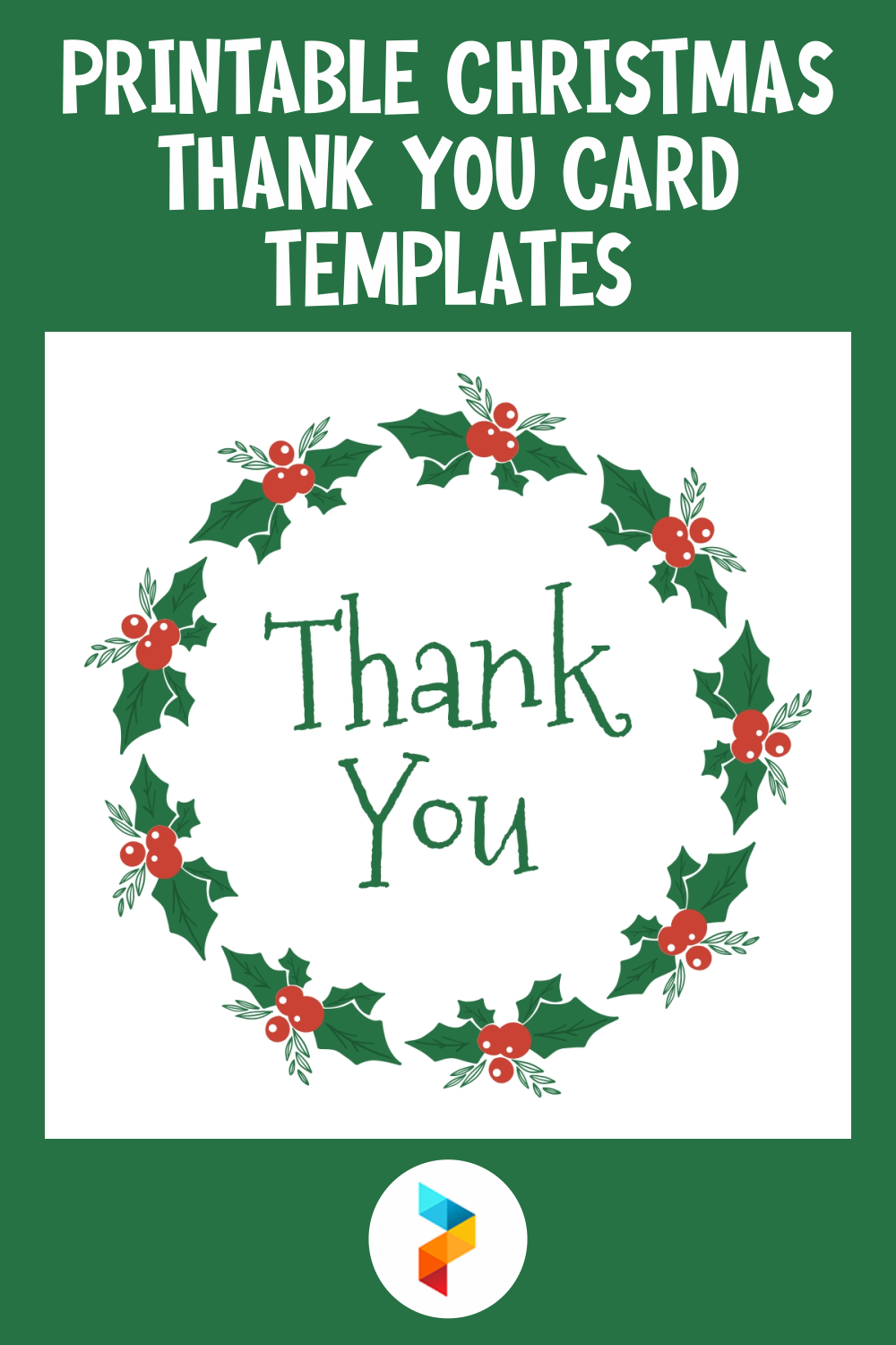 Christmas Thank You Card Templates