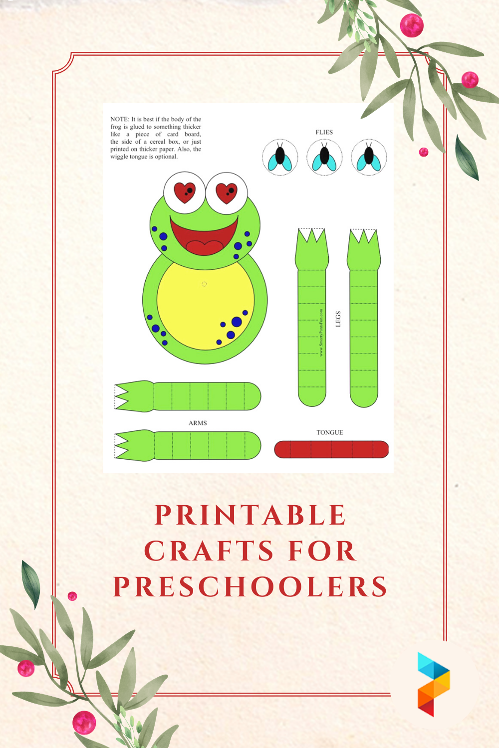 Printable Crafts For Preschoolers