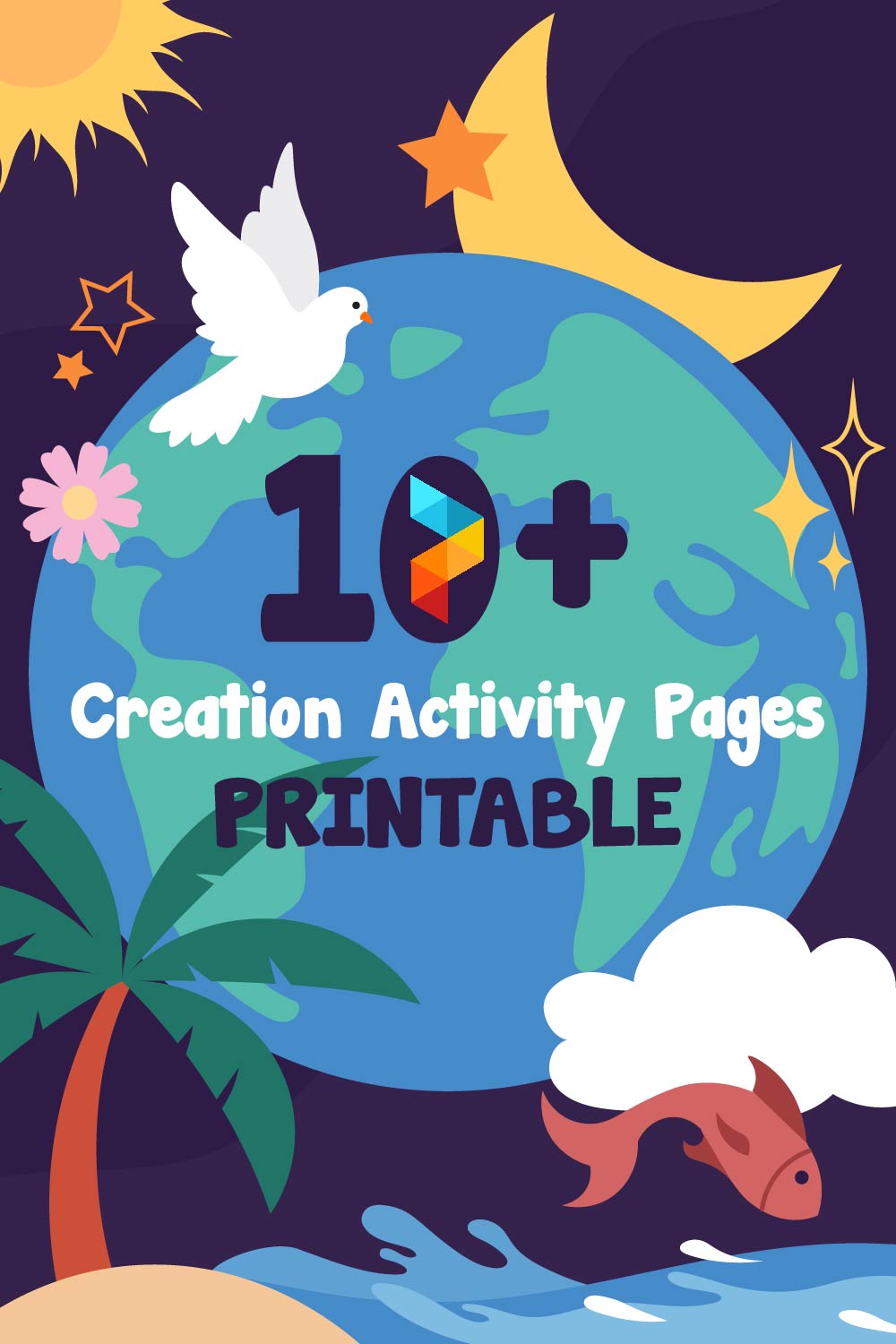 Printable Creation Activity Pages