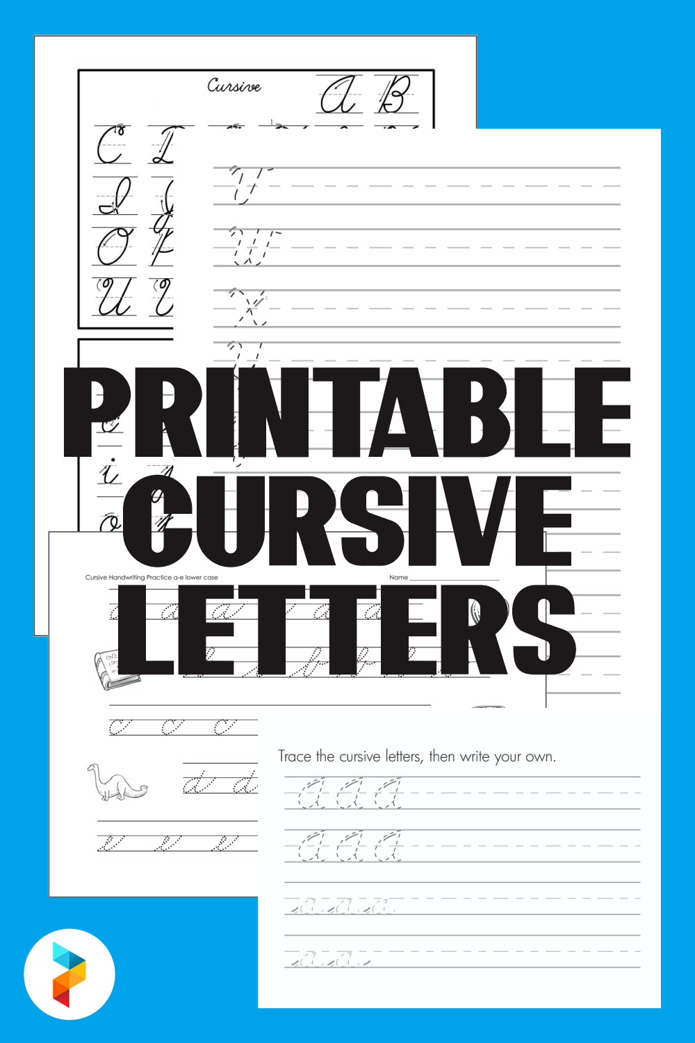 Free Printable Cursive Worksheets Az