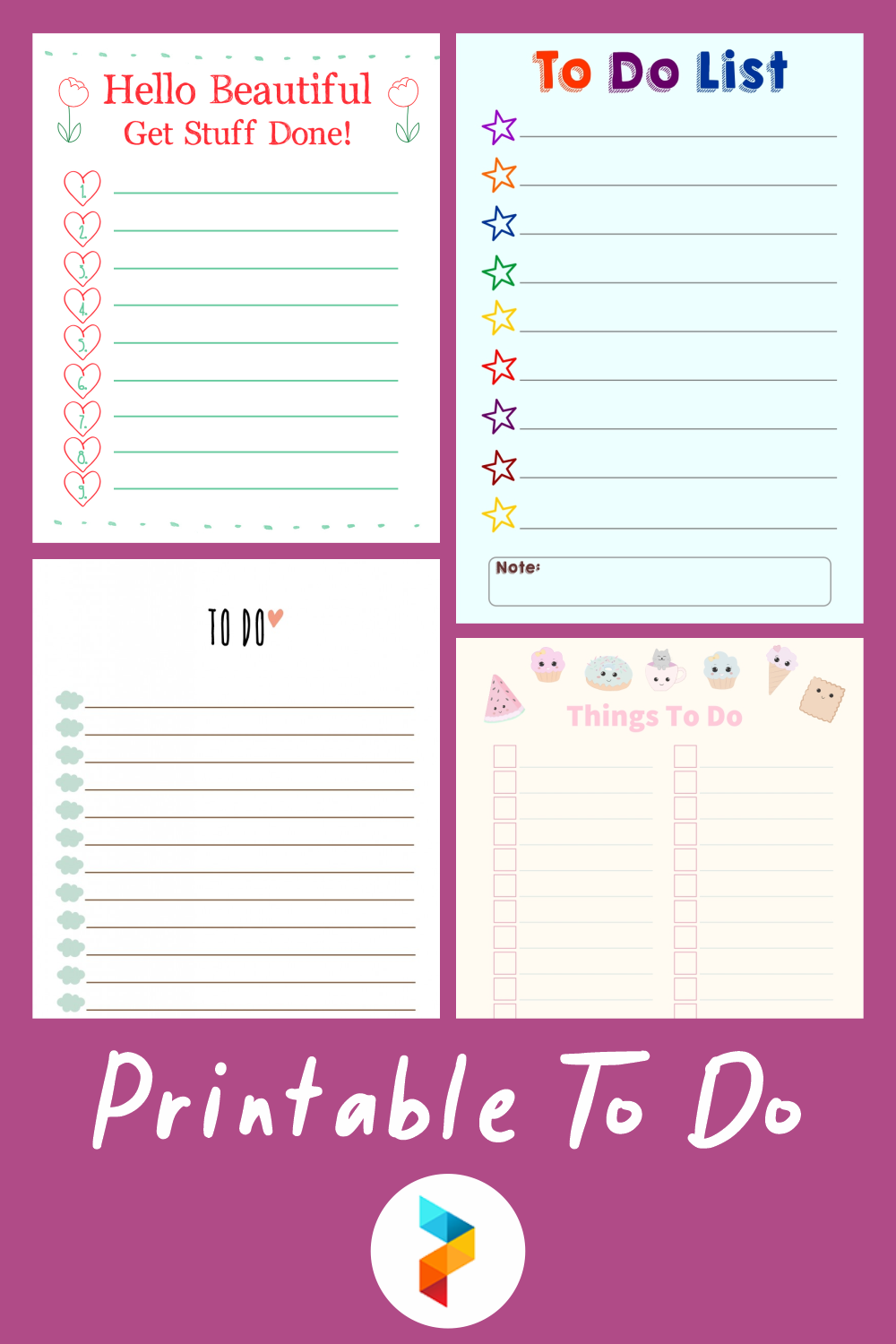 7 Best Free Printable To Do PDF for Free at Printablee