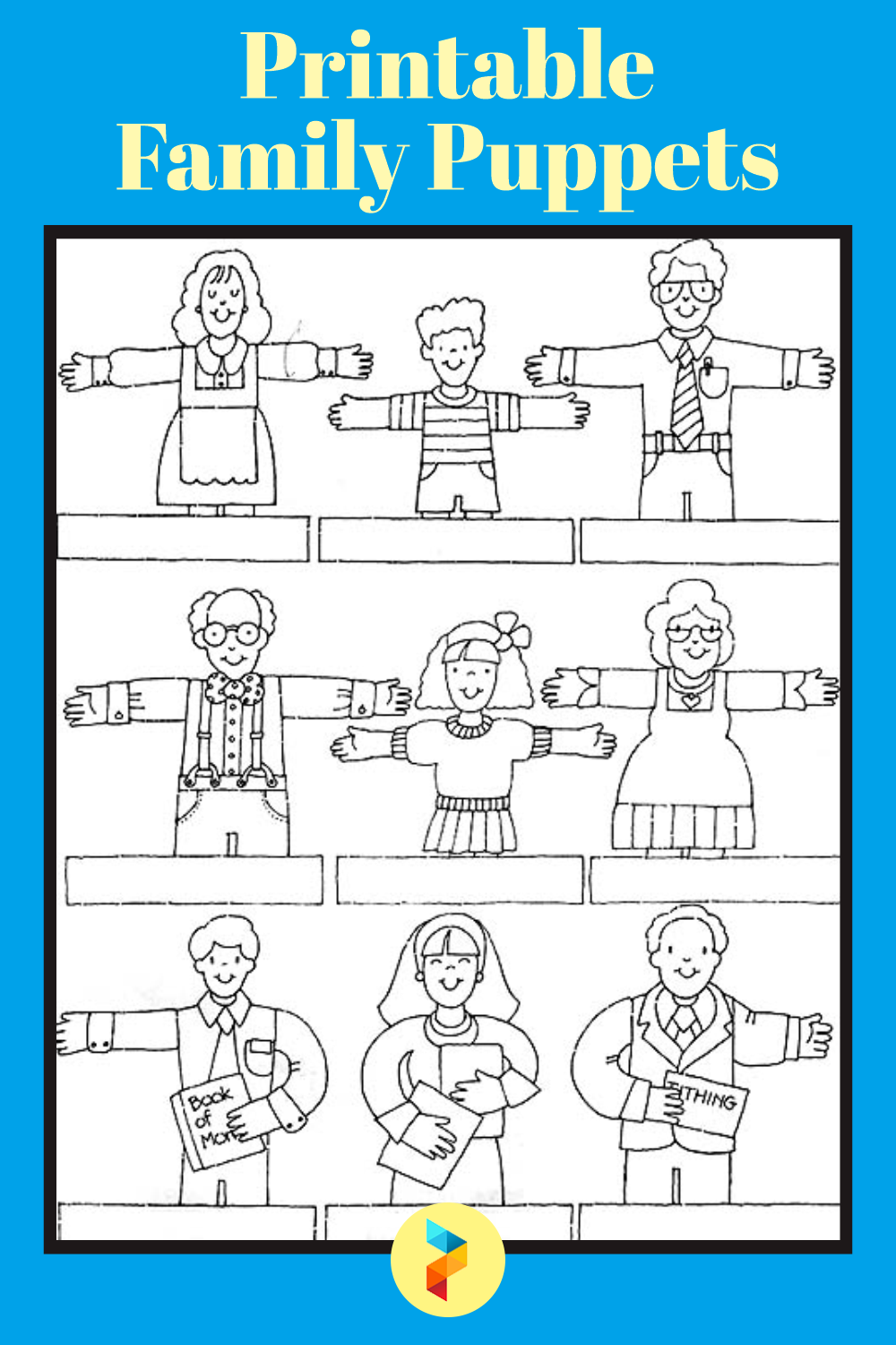 10 Best Printable Family Puppets PDF for Free at Printablee