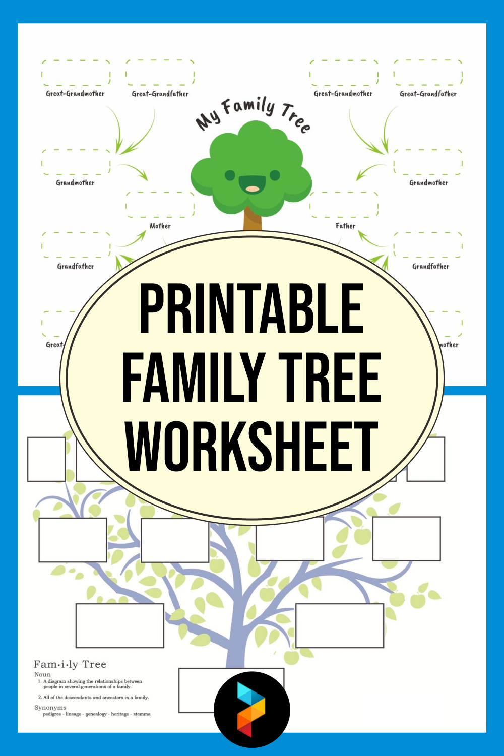 Free Printable Family Tree Worksheet Free Family Tree Worksheet Family