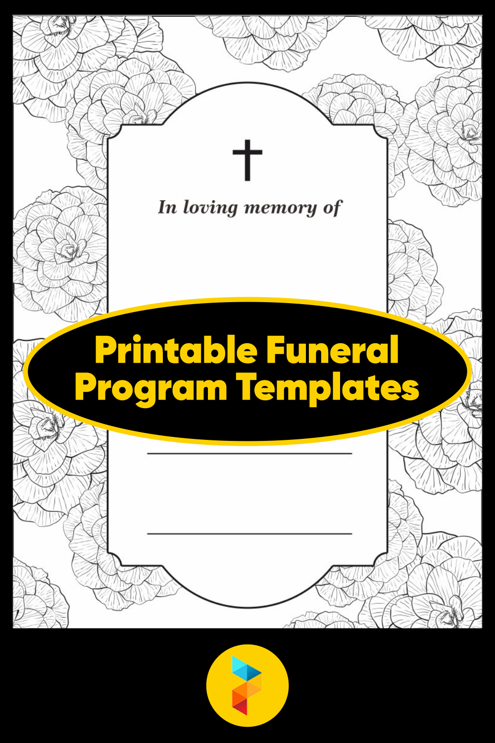 free funeral program template download word