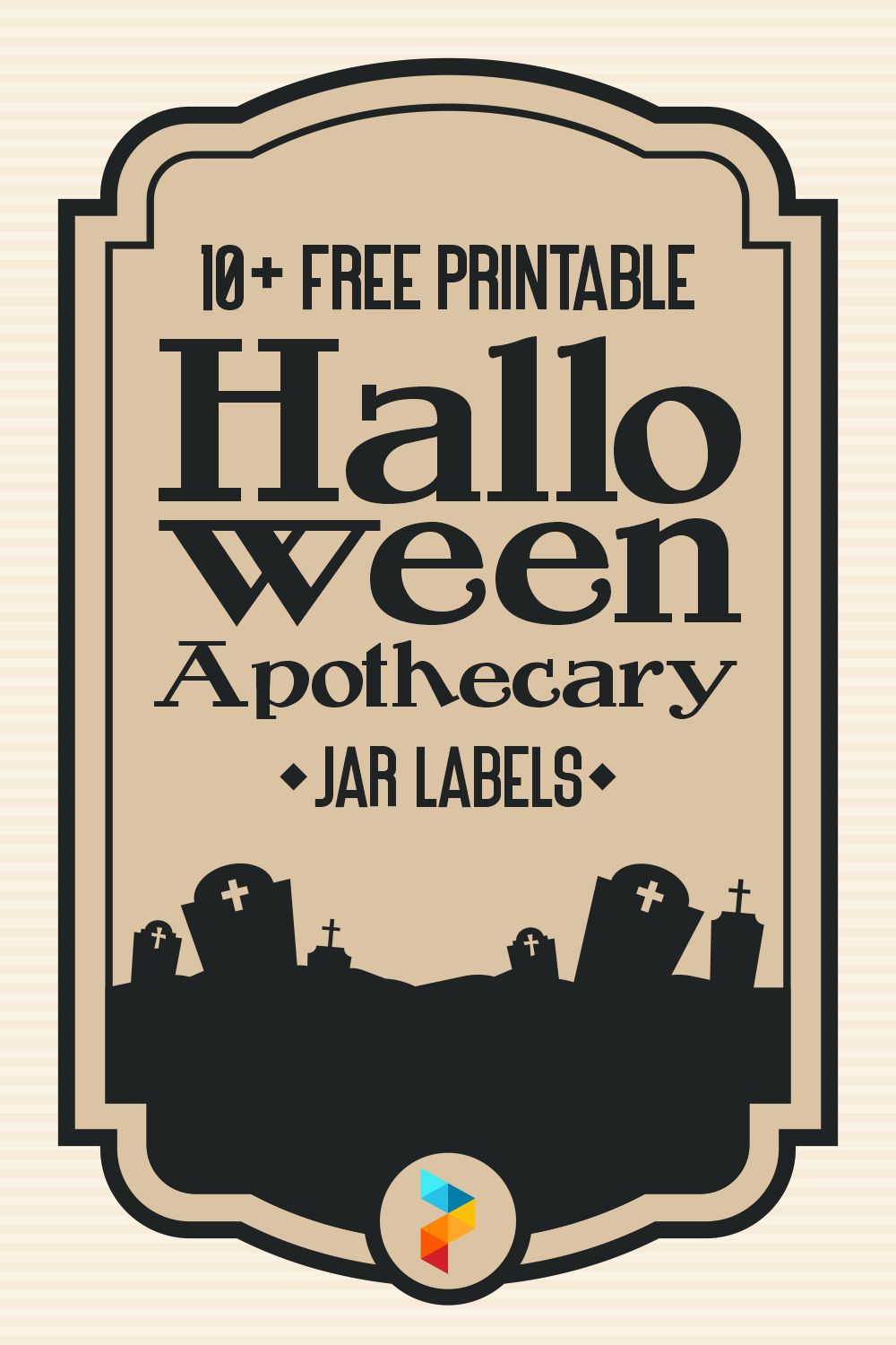Printable Halloween Apothecary Jar Labels