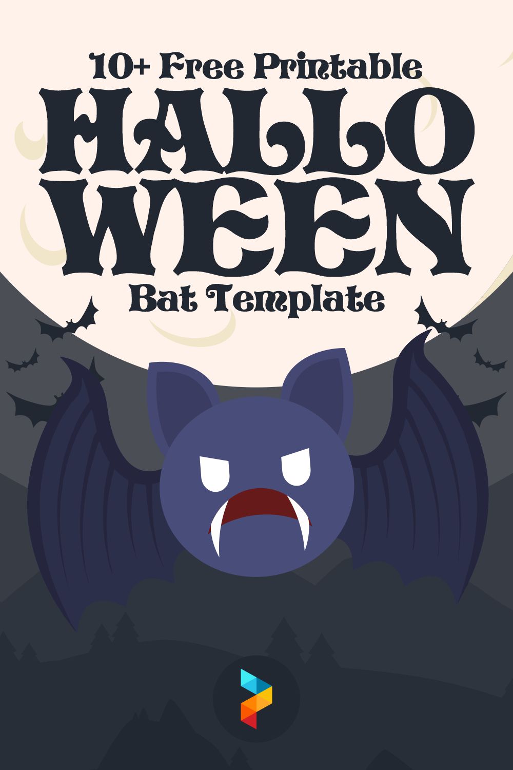 Printable Halloween Bat Template
