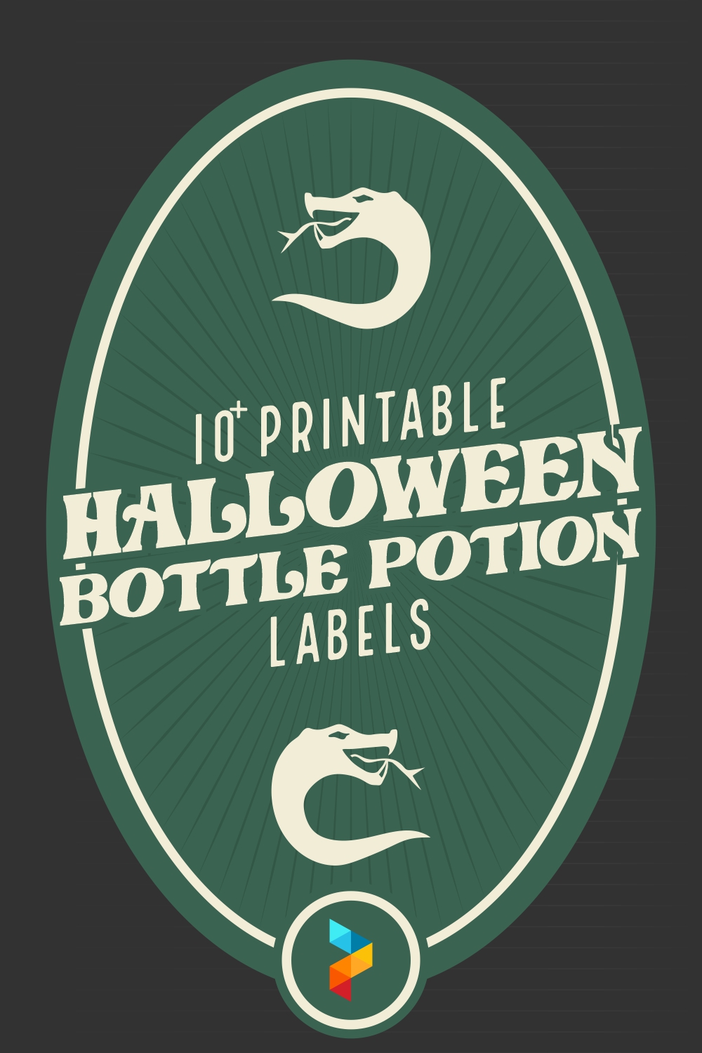 Printable Halloween Bottle Potion Labels
