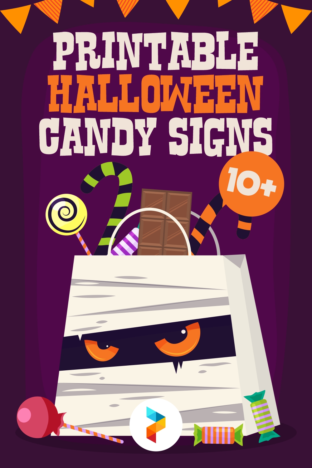 Halloween Candy Signs