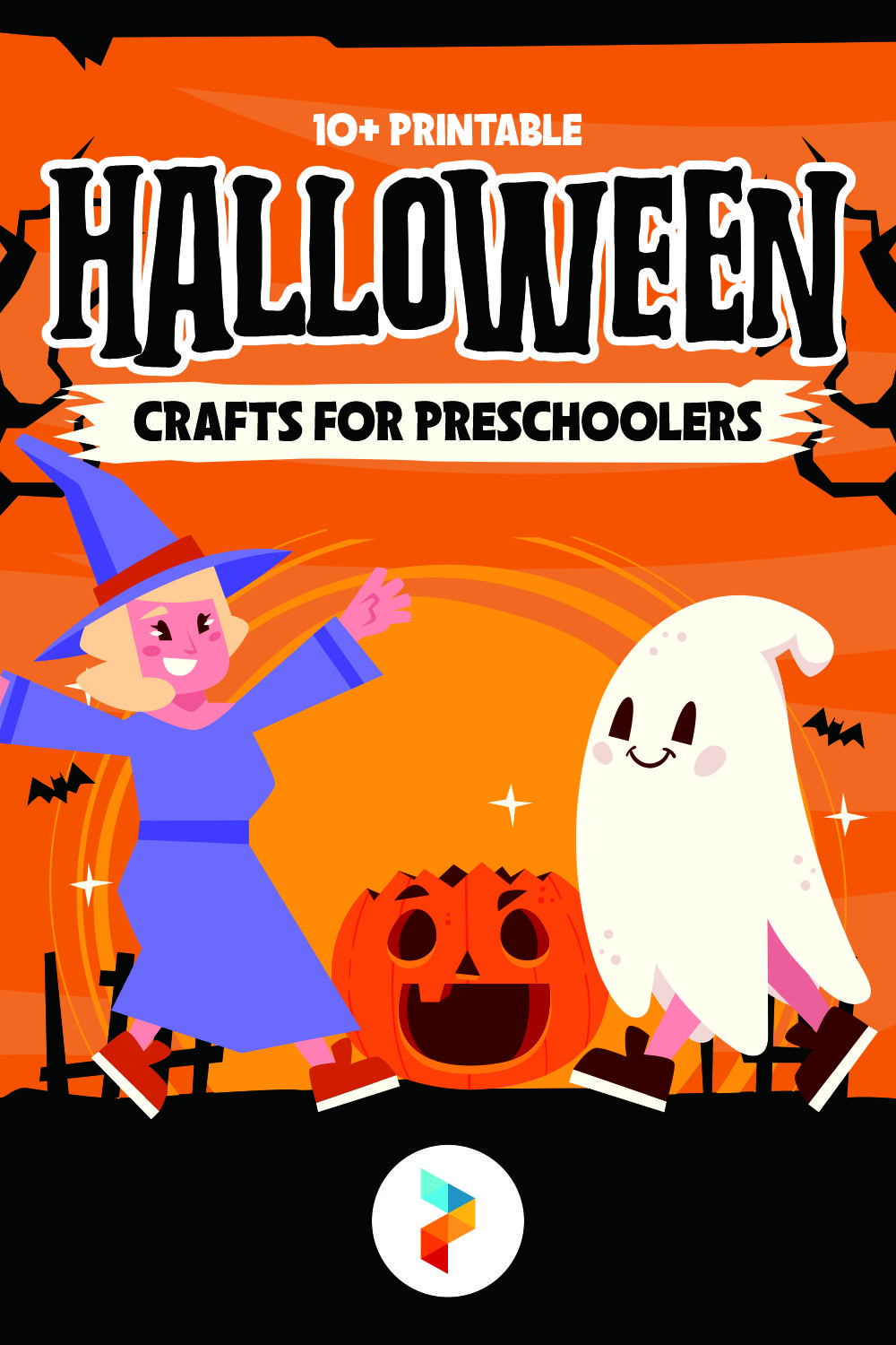 Printable Halloween Crafts For Preschoolers