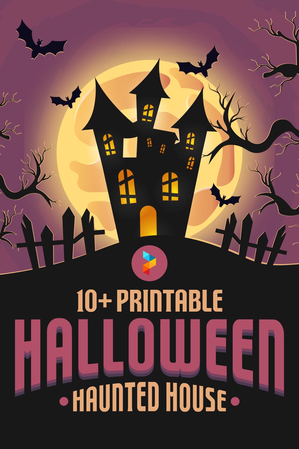 Printable Halloween Haunted House