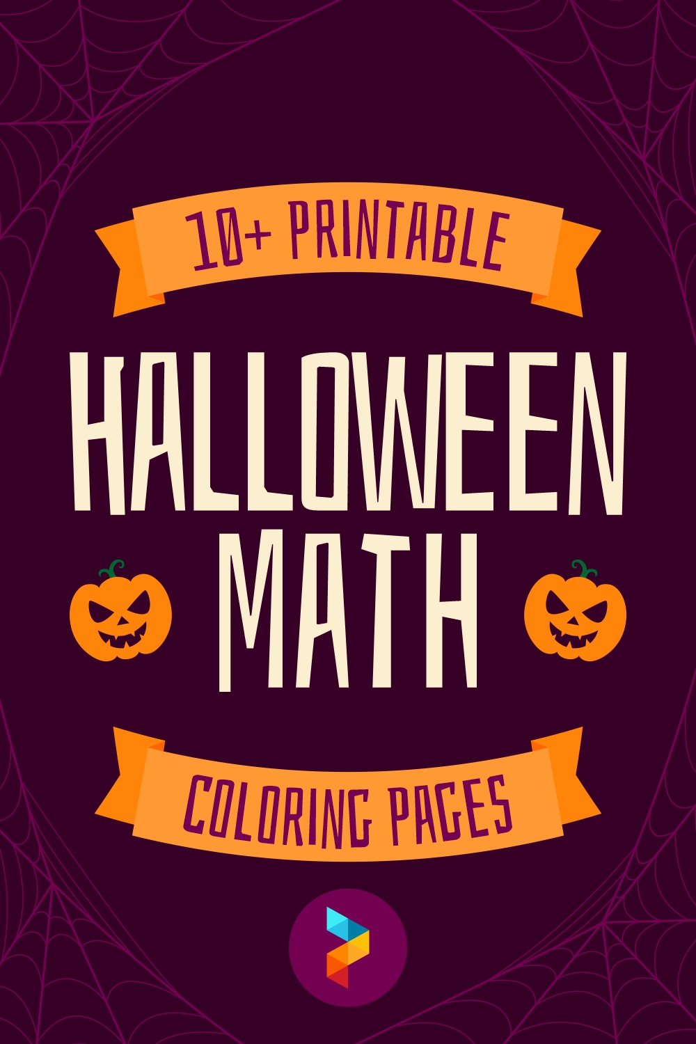 Printable Halloween Math Coloring Pages
