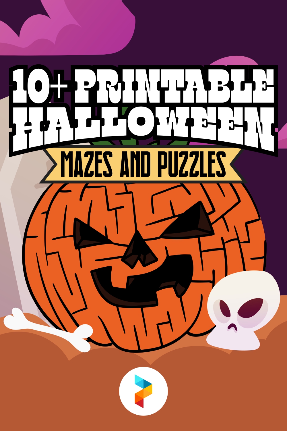 Printable Halloween Mazes And Puzzles