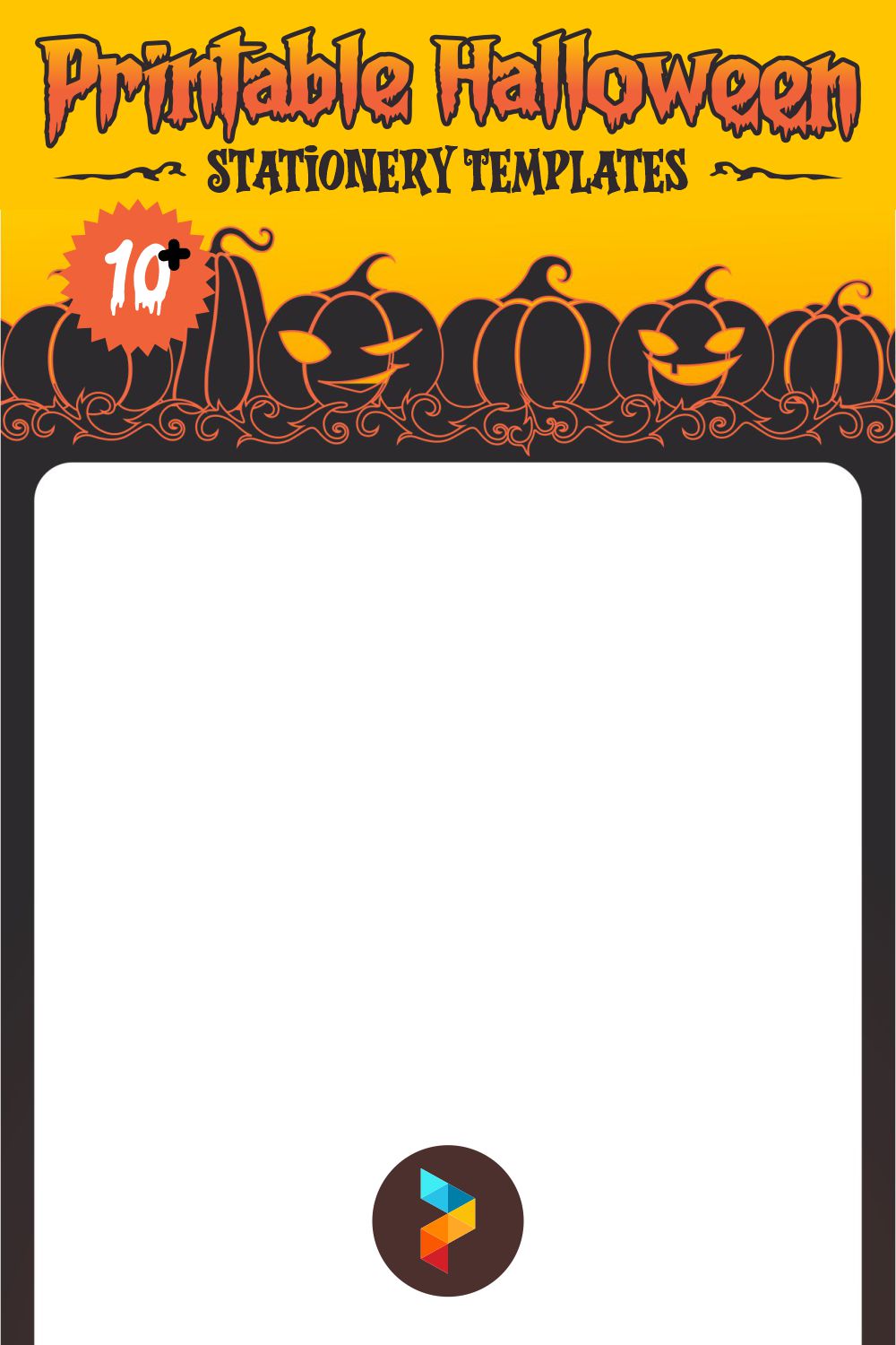 Halloween Stationery Templates